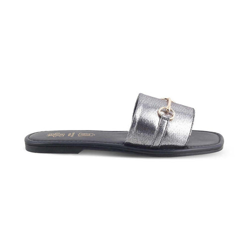 The Cari Pewter Women's Dress Flats Tresmode - Tresmode
