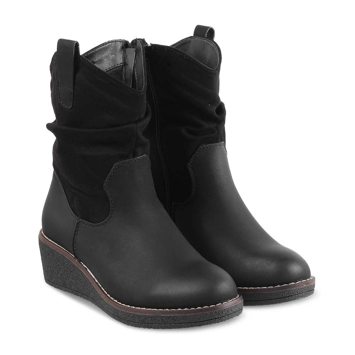 The Faro Black Women's Ankle-length Boots - Tresmode