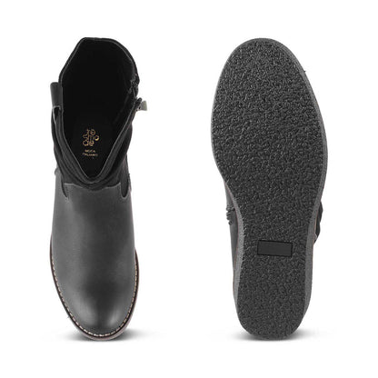 The Faro Black Women's Ankle-length Boots - Tresmode