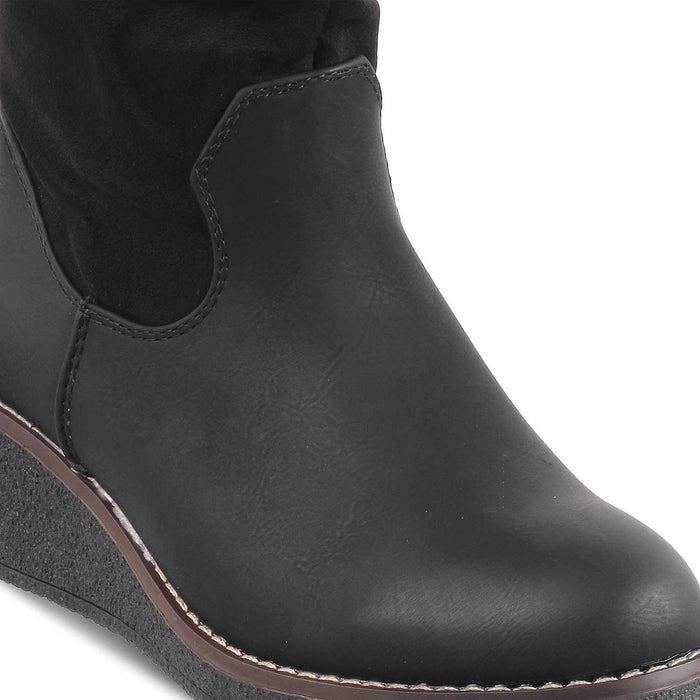 The Faro Black Women's Ankle-length Boots - Tresmode