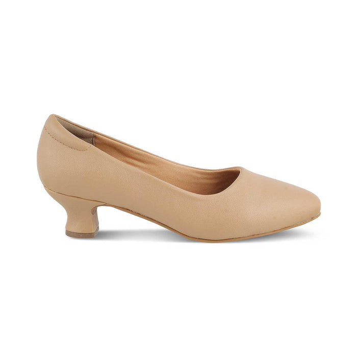 The Kitty Beige Women's Dress Pumps Tresmode - Tresmode