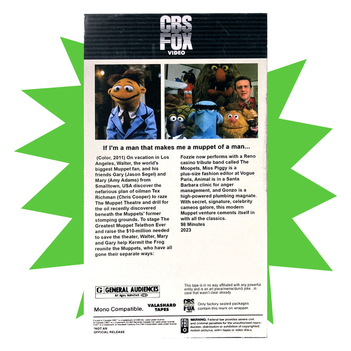 THE MUPPETS VHS