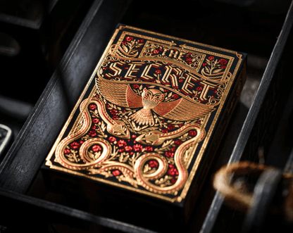 The Secret Playing Cards - Scarlet Edition Playing Cards by Chamber of Wonder