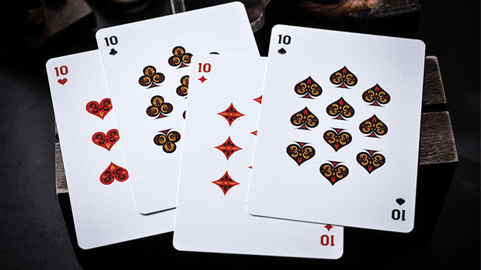The Secret Playing Cards - Scarlet Edition Playing Cards by Chamber of Wonder