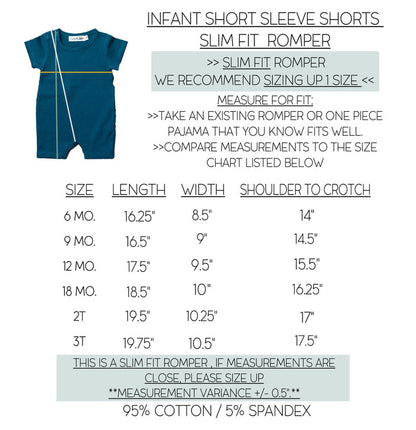 Three Spiderweb 3rd Birthday Slim Fit Shorts Romper