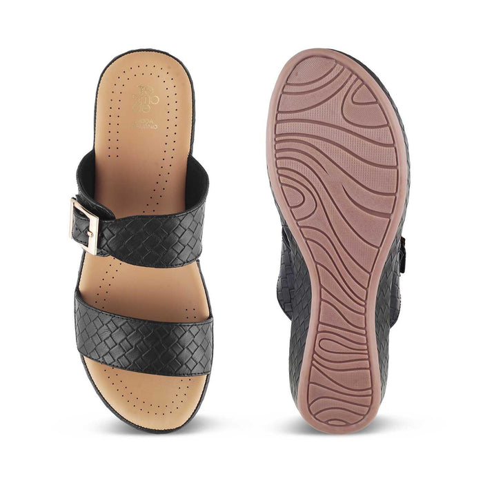 The Agros Black Women's Casual Flats Tresmode - Tresmode