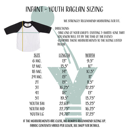 Two Spiderweb 2nd Birthday Raglan