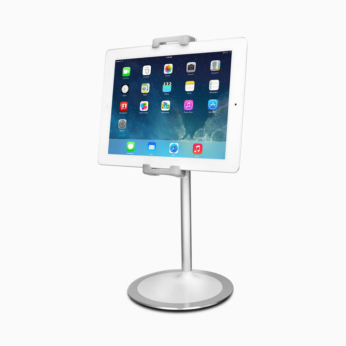 Aluratek Universal Desktop Smartphone and Tablet Stand Angle iPad