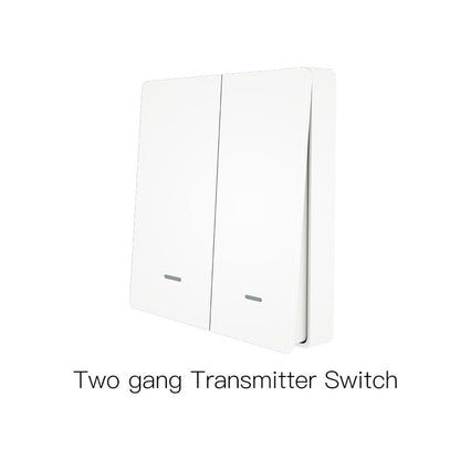 White / 2 Gang Vice Switch