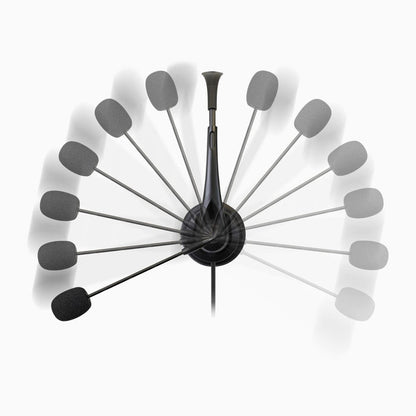 Aluratek Wired USB Stereo Headset Noise Reducing Mic Side Mic Rotation