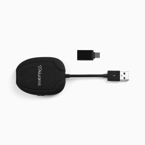 Aluratek Wireless Adapter for Apple CarPlay Android Auto Main